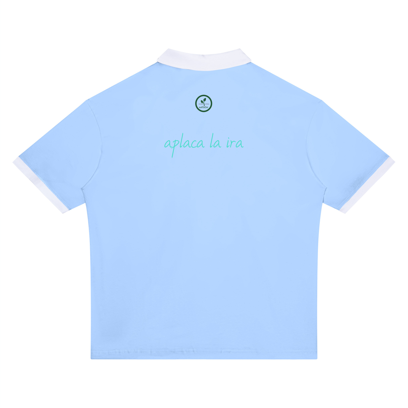 Unisex Color Block Polo Shirt
