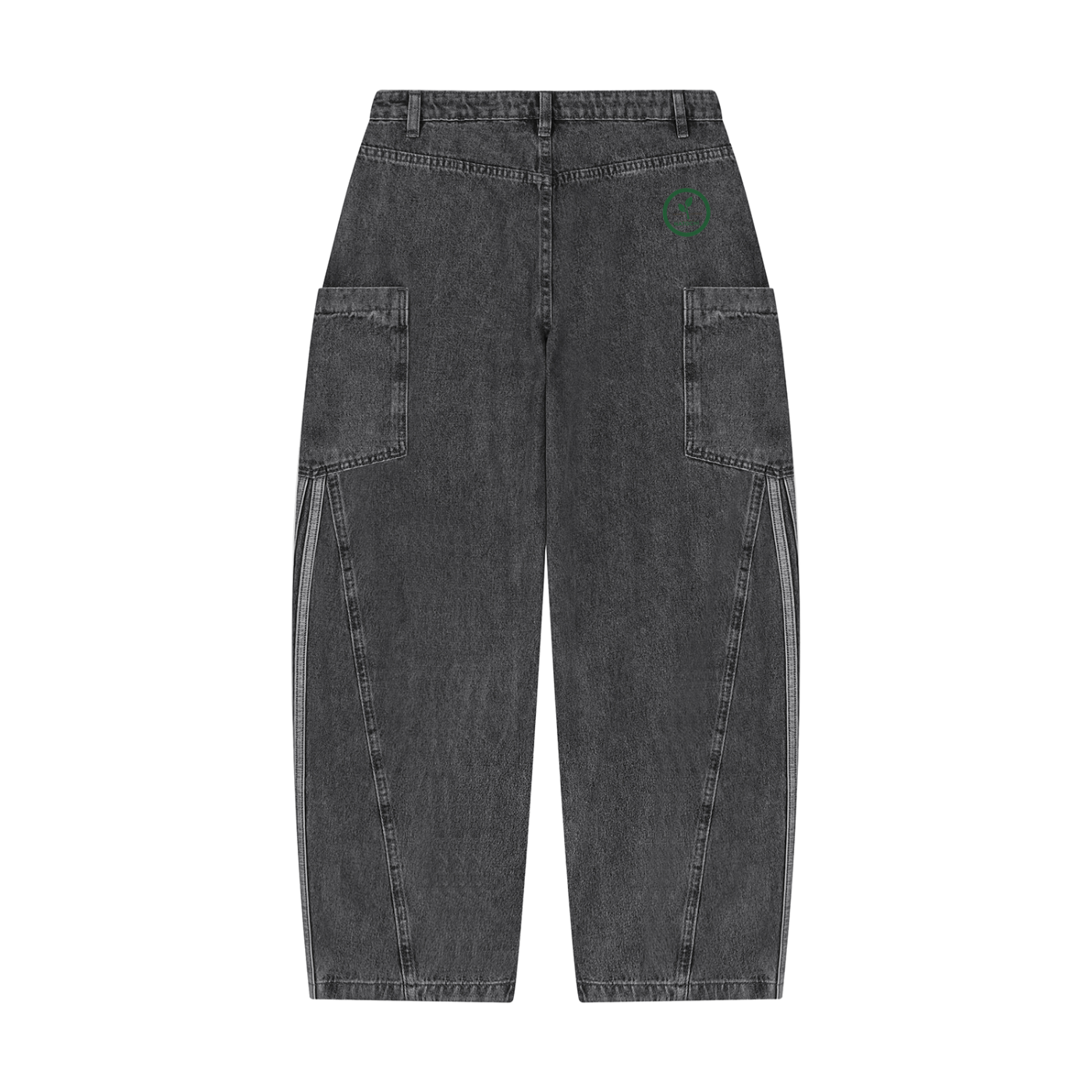 Women's Vintage Wash Barrel Leg Jeans