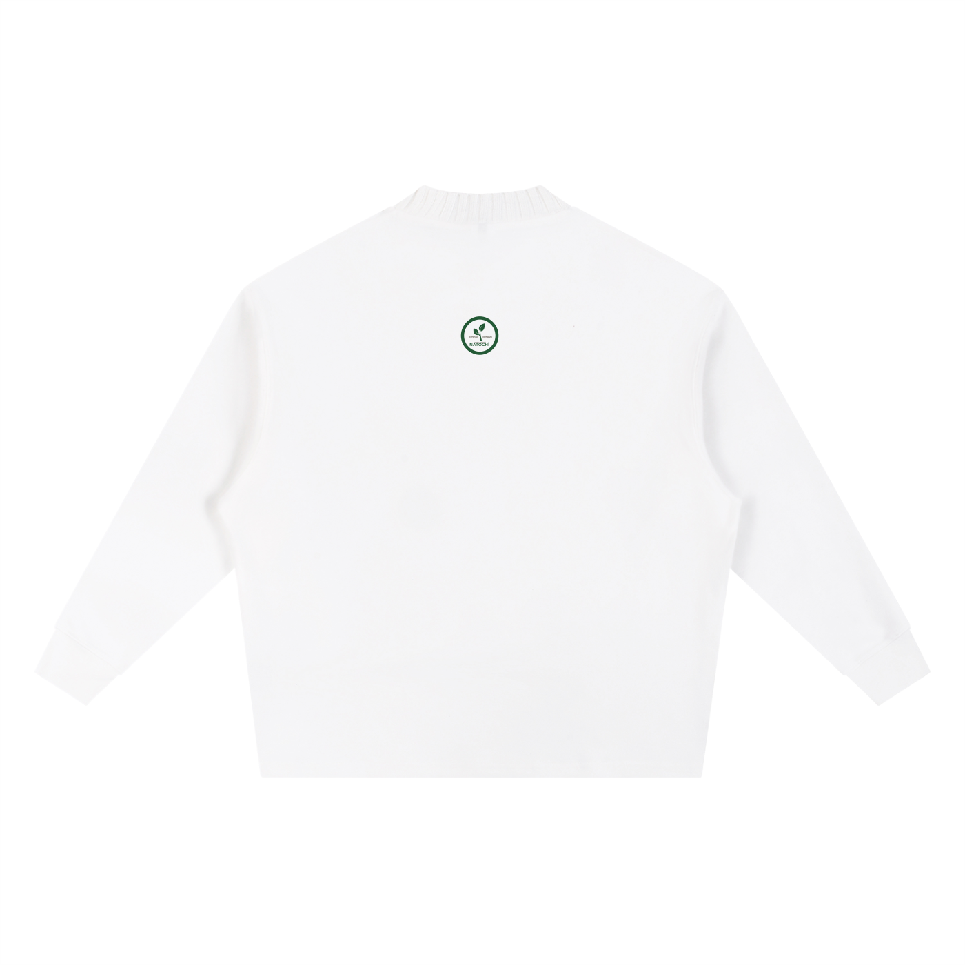 Knitted Round Neck Oversize Sweatshirt