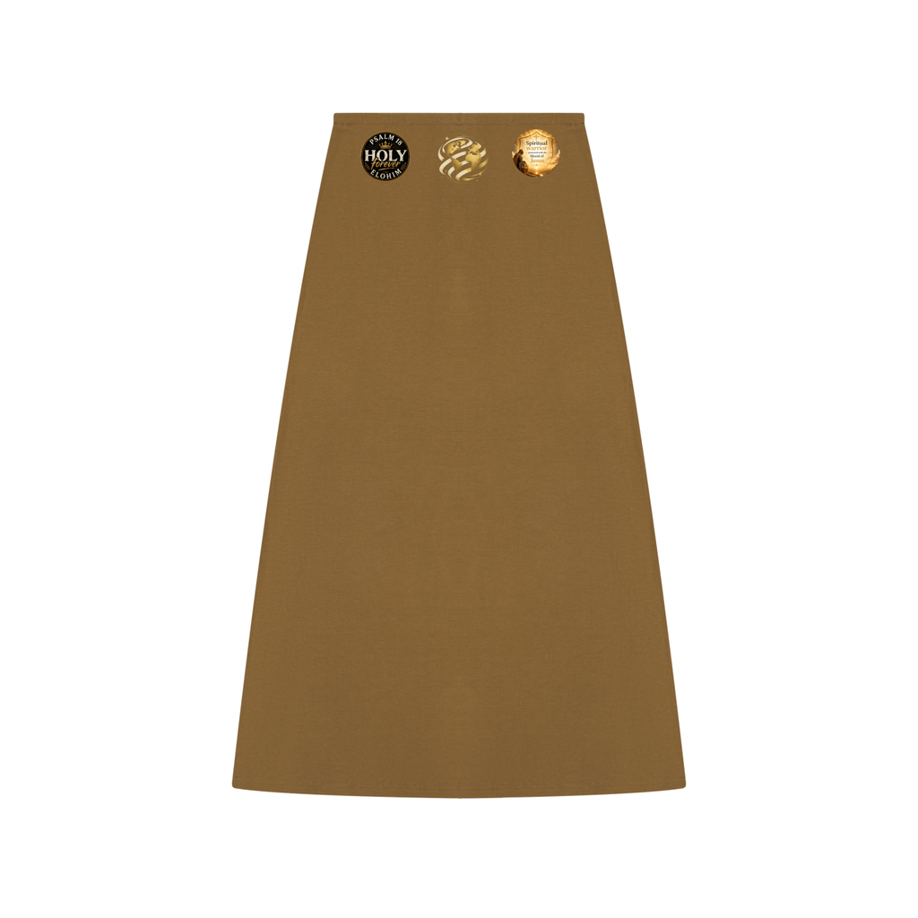 Women's Solid Color Knit Maxi Skirt