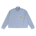 Unisex Boxy Striped Shirt
