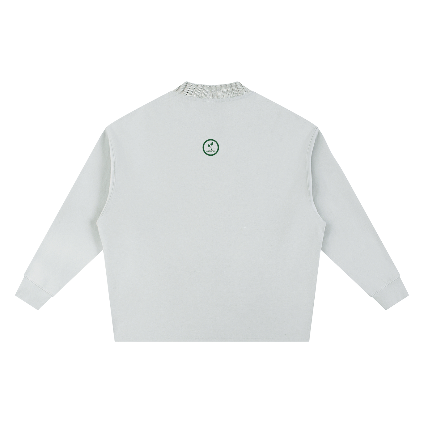 Knitted Round Neck Oversize Sweatshirt