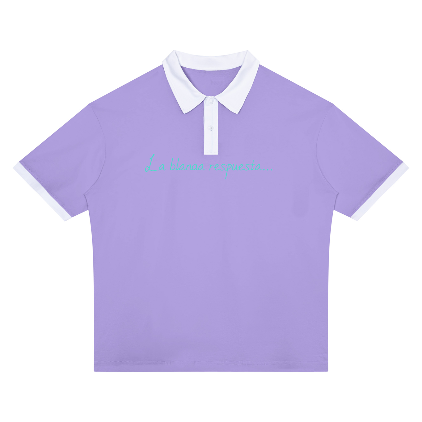 Unisex Color Block Polo Shirt