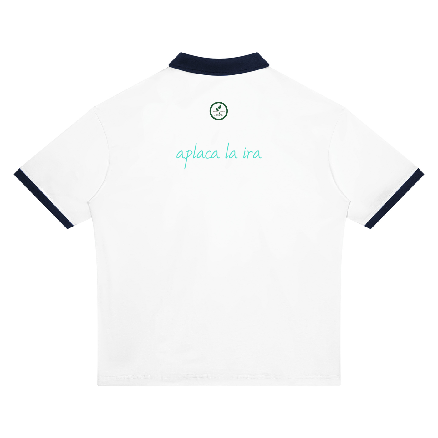 Unisex Color Block Polo Shirt